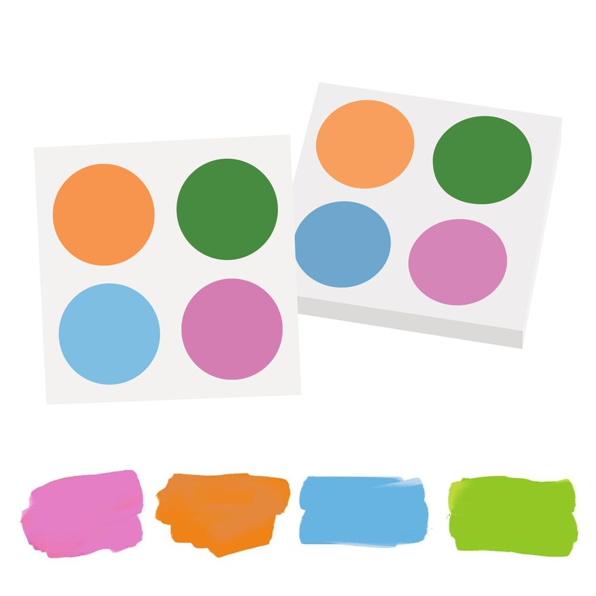 Food Coloring for Cookie Decorating PYO Edible Paint Palettes 36 Pouch - Pastel