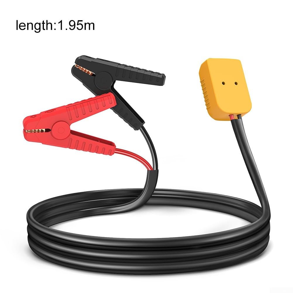 Morsetti per cavi di avviamento di emergenza progettati per funzionare con tecnologia a batteria da 20 V, adatti per requisiti di avviamento automobilistici da 12 V e 24 V