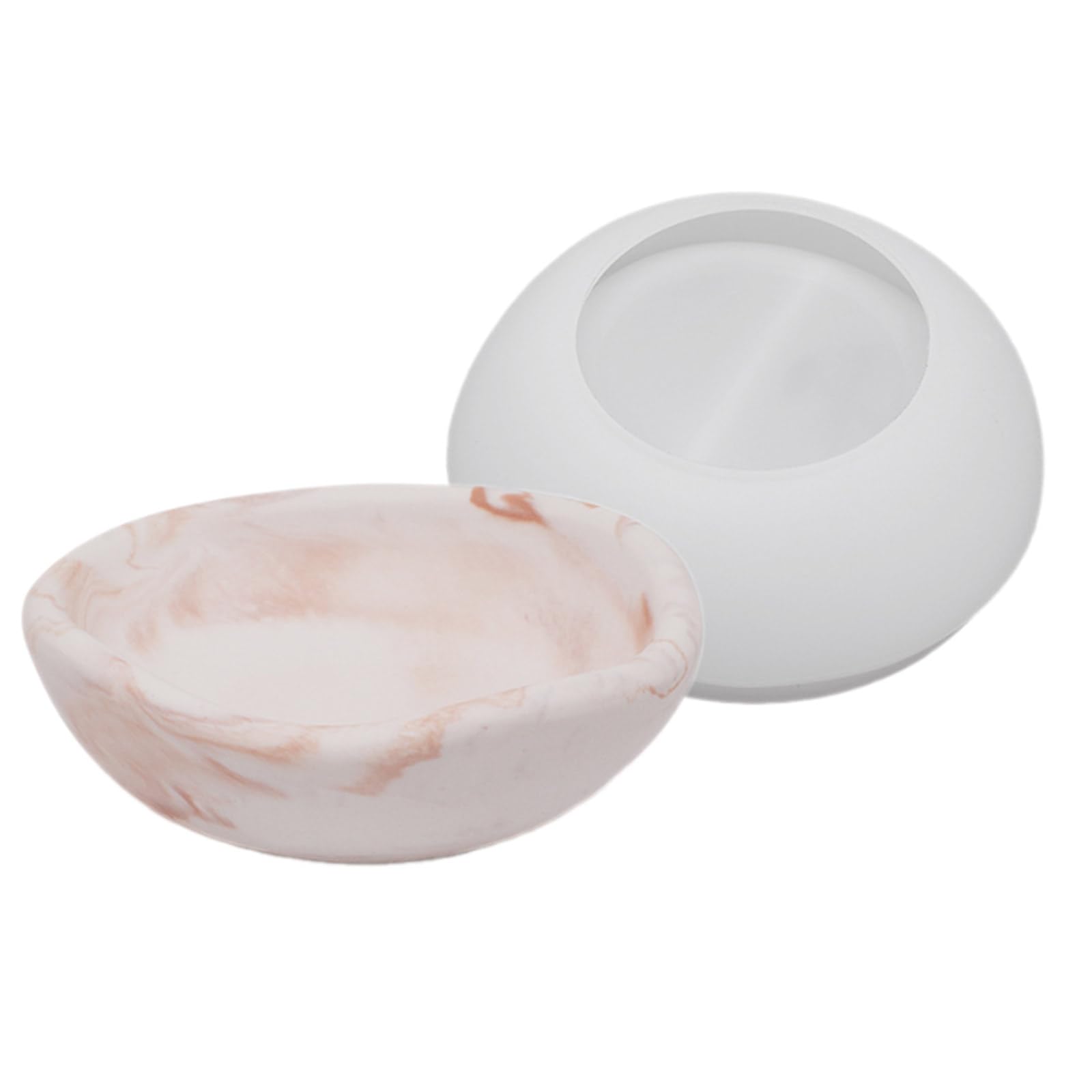 Oxxggkao Silicone Irregular Bowl Cup Molds Epoxy Resin Molds Flowerpots Plaster for Table Decorations Silicone Irregular Bowl Cup Flowerpots Plaster