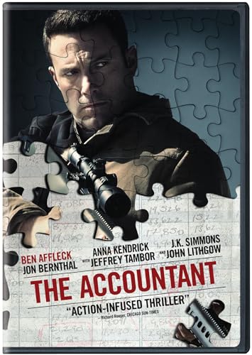 DVD de The Accountant USA para disfrutar una noche de thriller y suspense en casa 2