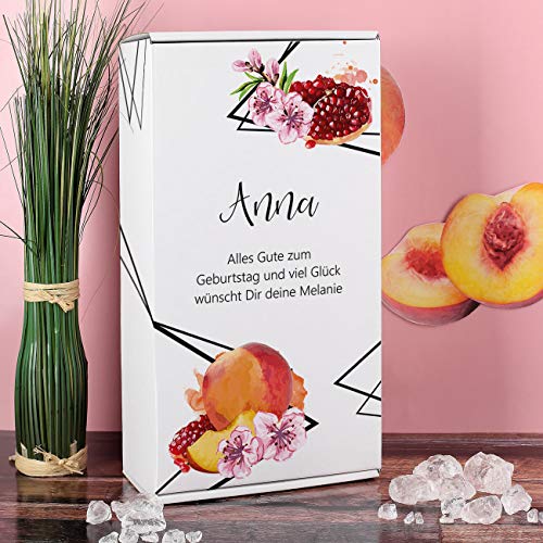 Herz & Heim® Cocktail Geschenkset mit Sex on the Beach und graviertem Cocktailglas in Geschenkverpackung - Image 7