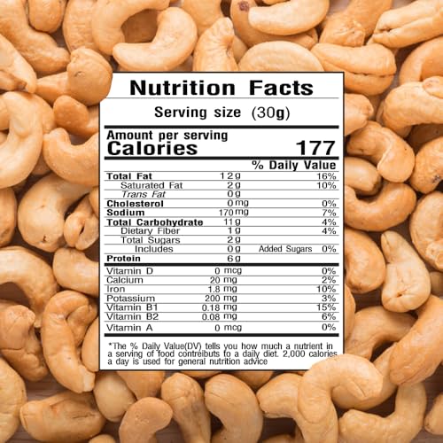 Image of Tong Garden Salted Cashew Nuts 140g Pouch