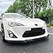 Front Spoiler Lip for Toyota GT86 FT86 Scion FR-S 2012-2016 2013 Gloss Black Carbon Fiber Look