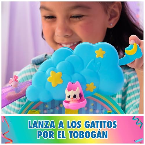 Miniatura 6 de La Casa de Muñecas de Gabby - Pack 17 Piezas Gabby's Dollhouse Kitty Care Ear Cuidado de Gatitos: 4 Figuras + Muebles + Accesorios - Juguetes Niñas 3 años + - Regalo Niña 3 años +