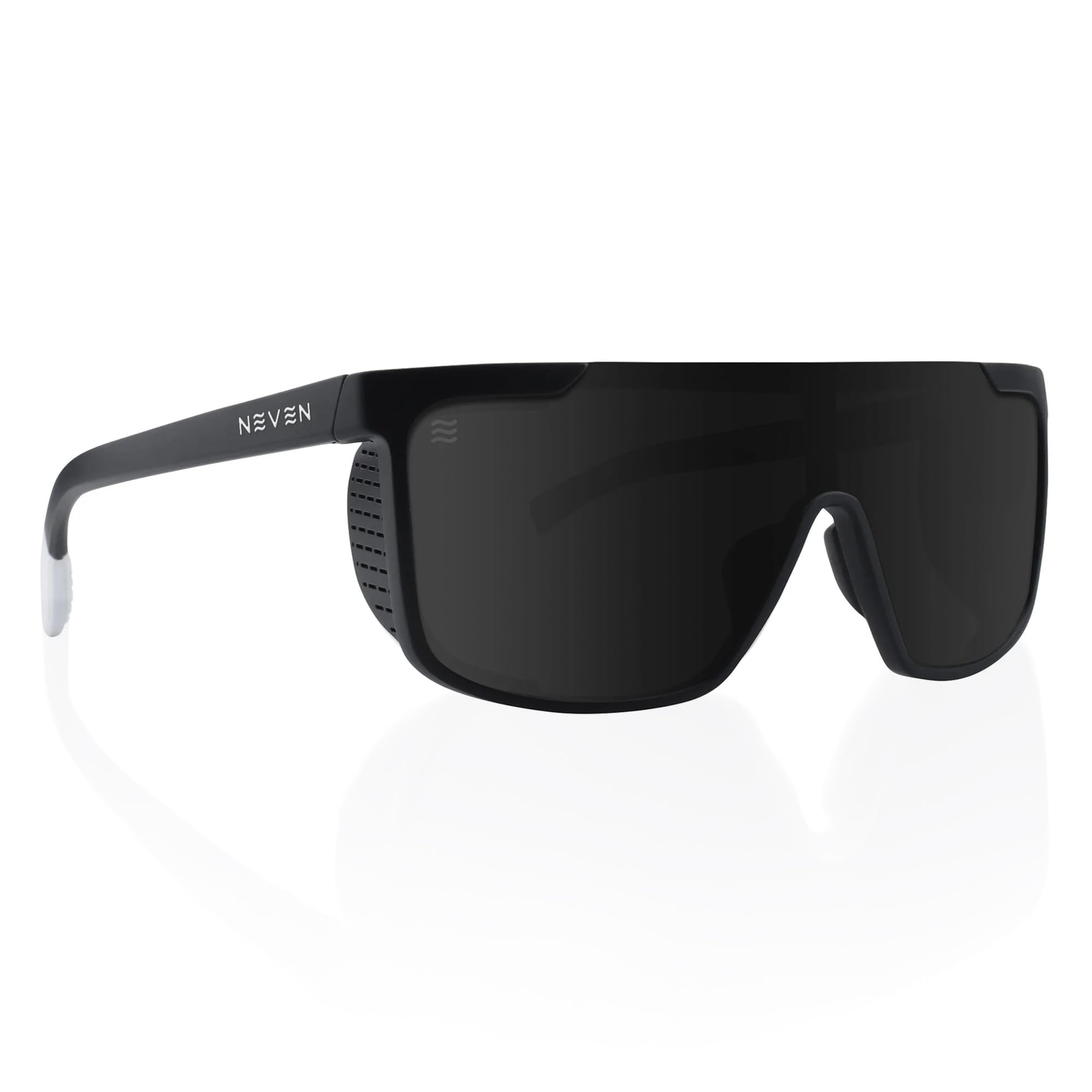 NEVEN Daywalkers Polarized Sunglasses for Men - Sleek, UV Protection Side Shield Sunglasses - Club Shades for Men & Women