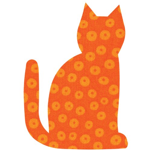 AccuQuilt GO! Baby Fabric Cutting Dies; Calico Cat
