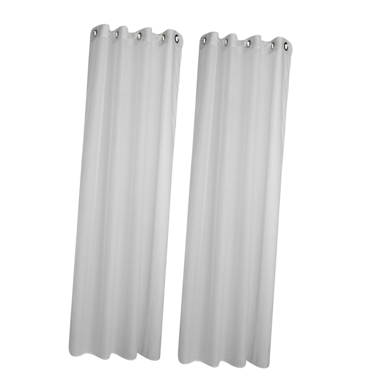 Rideau voilage blanc semi-transparent léger et aéré pour salon et chambre