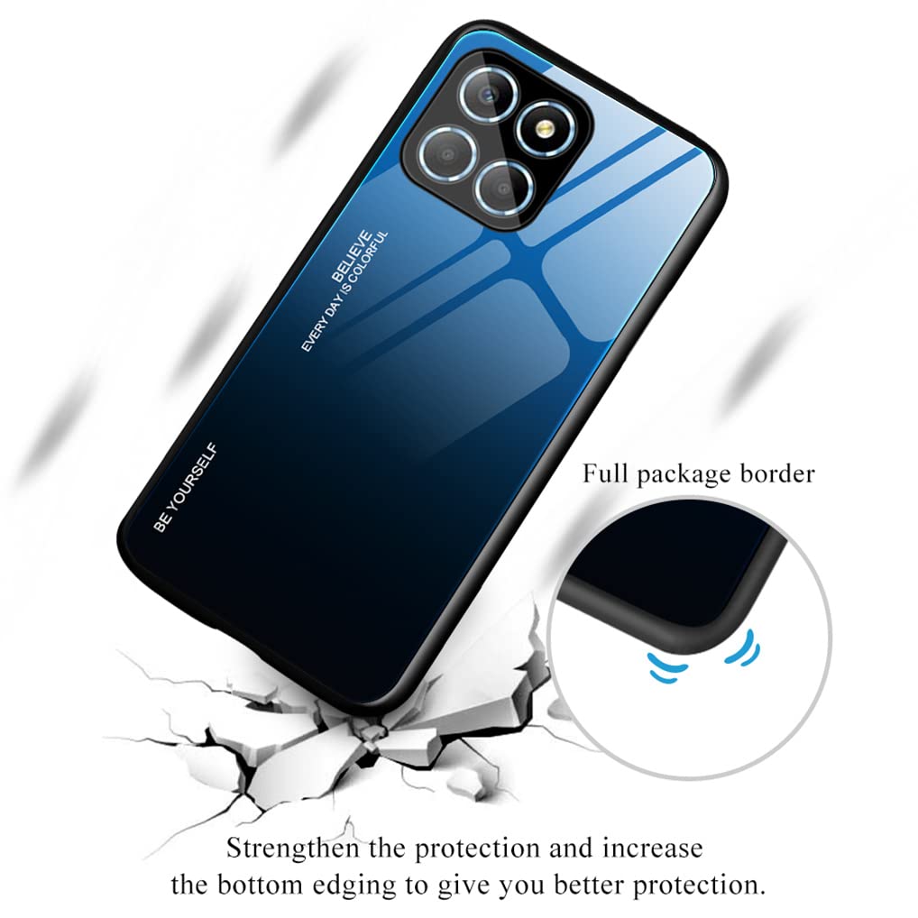 SEAHAI Cover per Honor X6 / Honor X8 5G / Honor 70 Lite, Custodia Protettiva Ultra Sottile ed Elegante in Silicone TPU Trasparente, Bello Modelli Colorful Cover Antiurto Case - Cucciolo Giallo