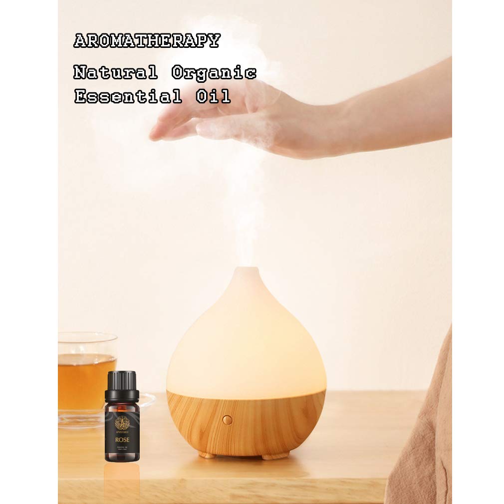 Aromaterapia Lavanda aceite esencial para difusor, 100% pure mirra Aceites Esenciales Kit-bergamota,Negro pimienta,hierba de limón,Ylang Ylang aceite etc, 12x10mlaceite esencial Kit
