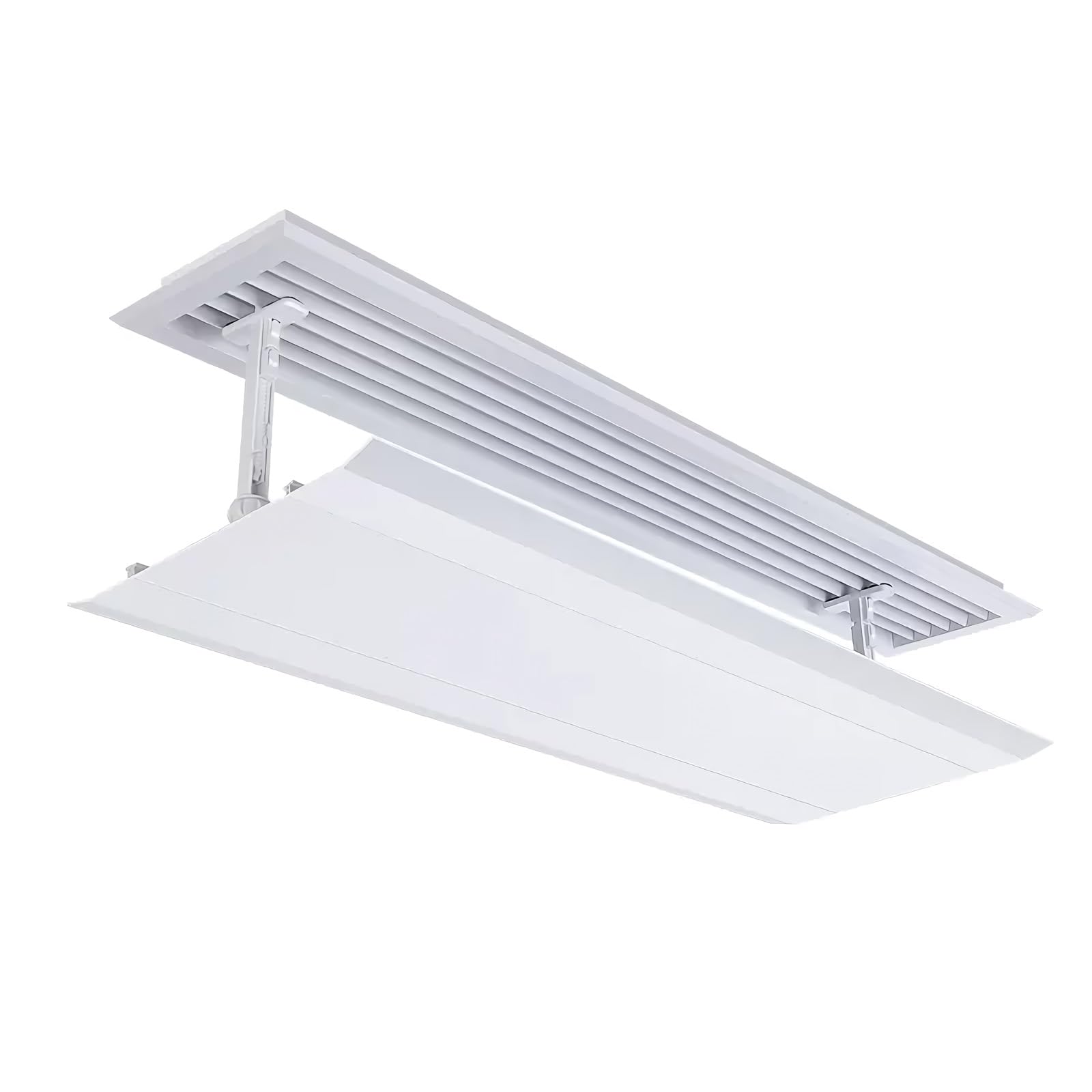 Déflecteur de climatiseur réglable : stop au flux d'air direct de plafond