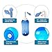 RSSZL Nasal Wash Bottle 500ml Neti Pot Sinus Rinse Bottle Nose Cleaner Nasal Irrigation Set for Adult & Kid BPA Free-Nose Care Rhinitis Nose Allergic Cold Flu Nursing