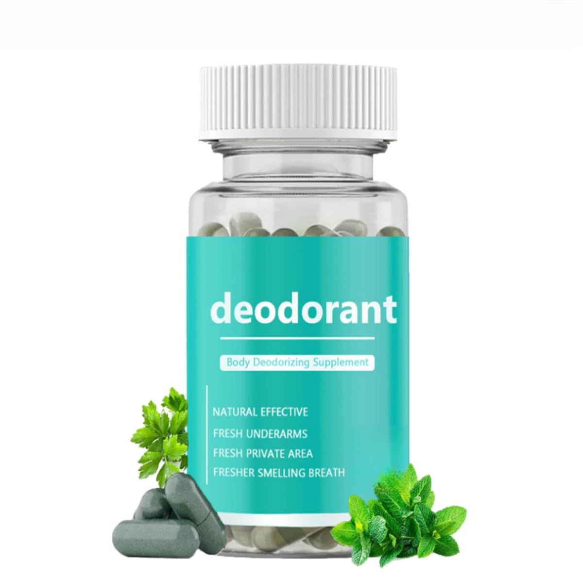 Capsule orale per eliminare l'odore del corpo - Regolazione nutrizionale.