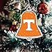 Tennessee Volunteers UT Silver Bell Silver Metal Christmas Ornament Gift Decoration