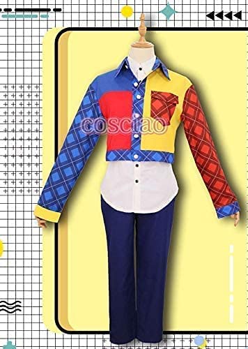 Amazon | 雨滴cosヒプノシスマイク 飴村乱数 コスプレ衣装 (M, 男性