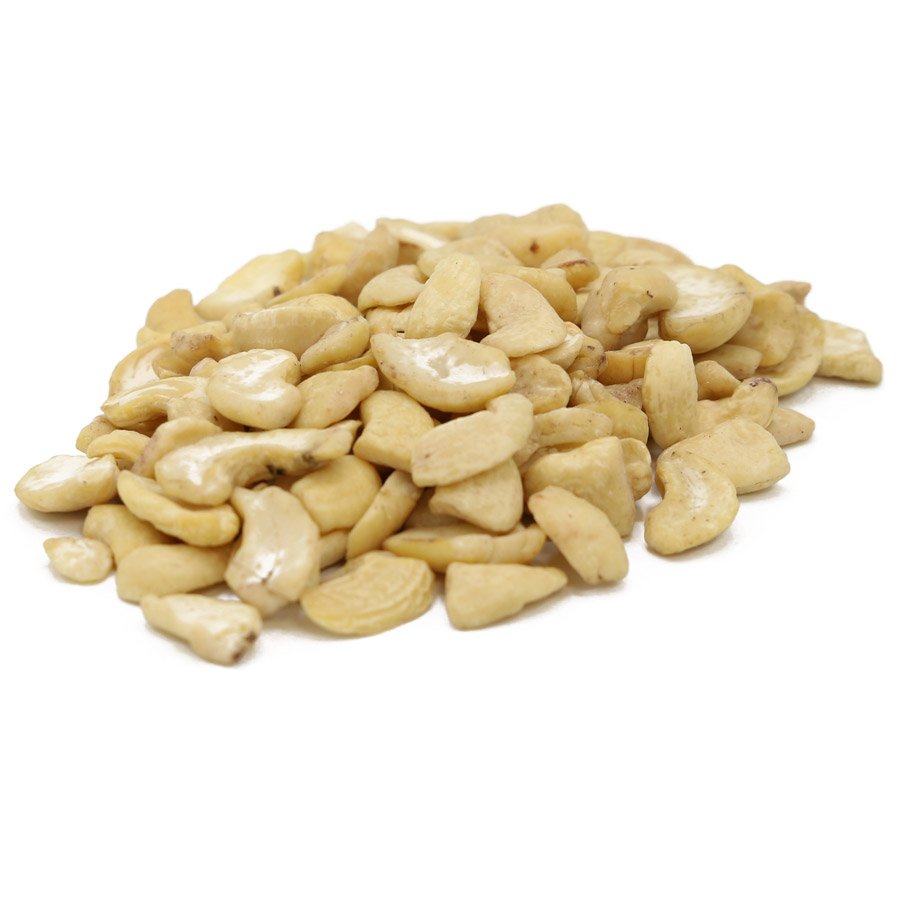 C.J. Dannemiller Cashew Pieces, Bulk 10 LB Box, Roasted & Salted, Perfect for Snacking, Cooking, Trail Mixes