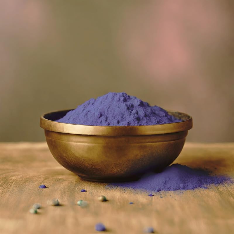 Image of Herbal and Organic Holi Colors | Eco Friendly | Purple Color 200gm | Natural and Skin-Friendly Gulal | Handmade and Non-Toxic | Holi Ke Rang | Holi Celebration | Stain Free