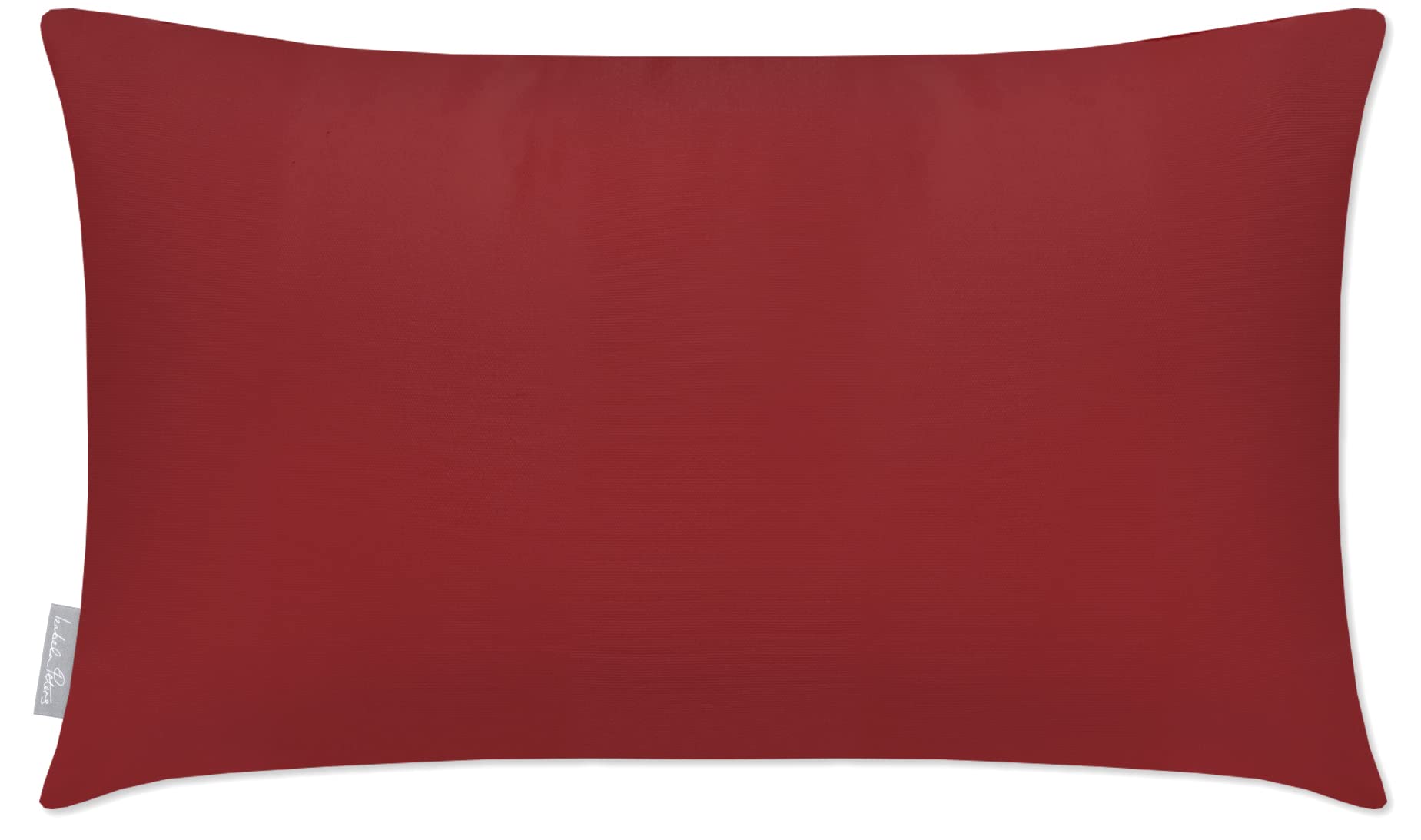 Izabela Peters Outdoor Cushions Waterproof, 55 x 35 cm, Filled Outdoor Cushion, Rapberry Red, Garden Furniture Cushions, Outdoor Seat Cushions, Garden Chair Cushions