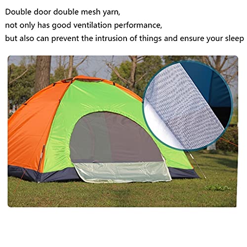 Carpa para camping YYDS para 3-4 personas color azul naranja miniatura 3