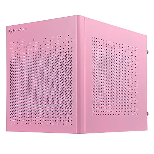 Image of Silverstone Technology SUGO 16 Pink Mini-ITX Small Form Factor case with All Metal Construction, SST-SG16P