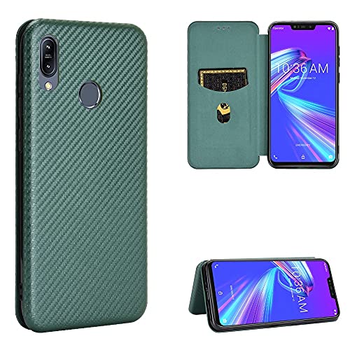 Boîtier carbone ASUS Zenfone Max M2 ZB633KL de luxe vert