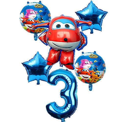 Yinyimei Palloncini 6Pcs 3D Palloncini Super Ali