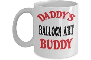 Balloon Buddy: Ceramic Coffee Mug for Creative Geniuses