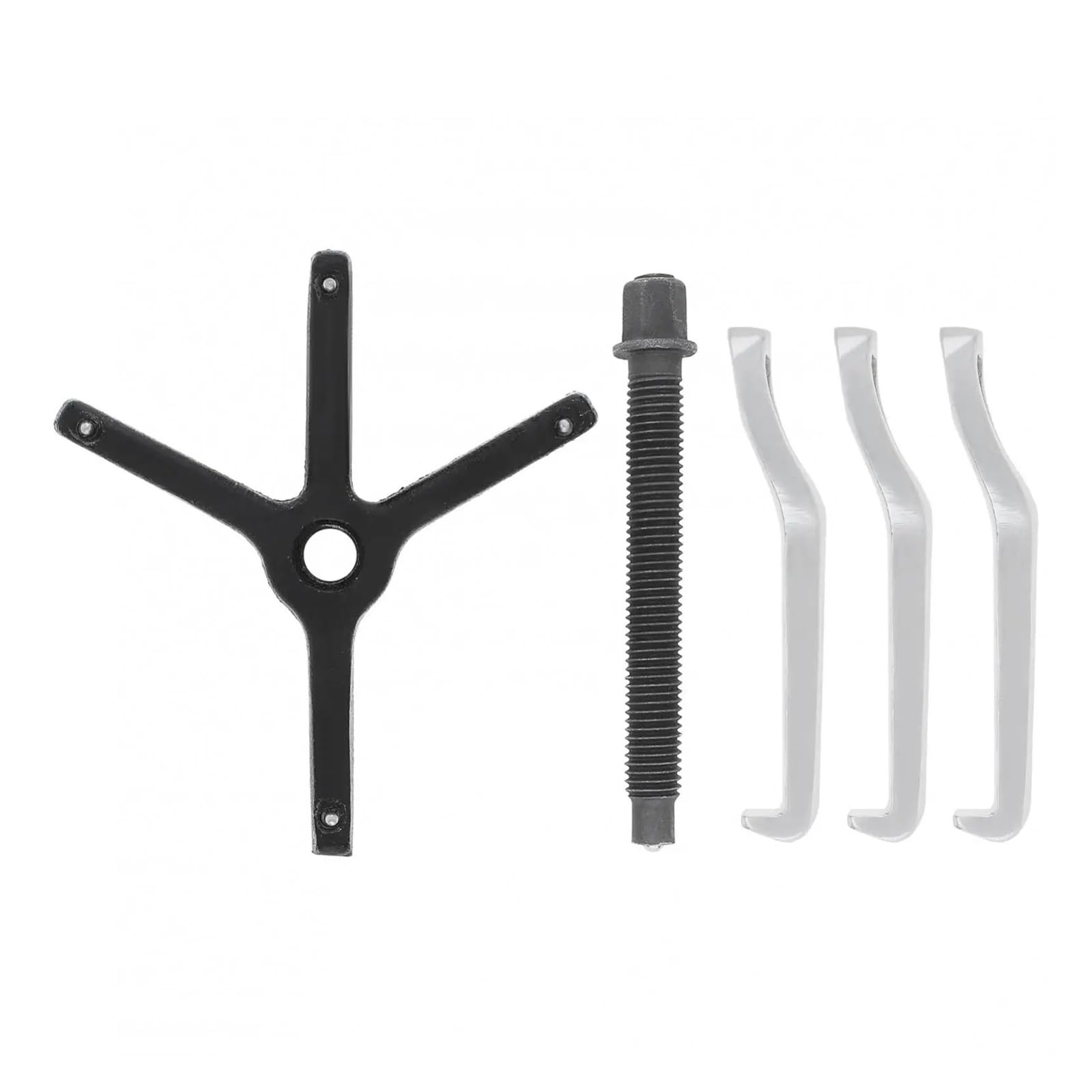 Estrattori a ganasce per cuscinetti in acciaio Estrattore for cuscinetti multifunzionale da 4 pollici 3 artigli Convertibile 2 artigli Riparazione auto riparazione utensili manuali Forgia timbro Estra