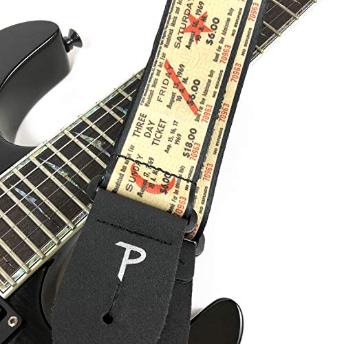 Perris PLPCP8134 Sangle pour Guitare Woodstock en Polyester Motif Ticket - Les Beatles, Paul McCartney, John Lennon, RIngo Starr, George Harrison Perris PLPCP8134 Sangle pour Guitare Woodstock en Polyester Motif Ticket – Image 5