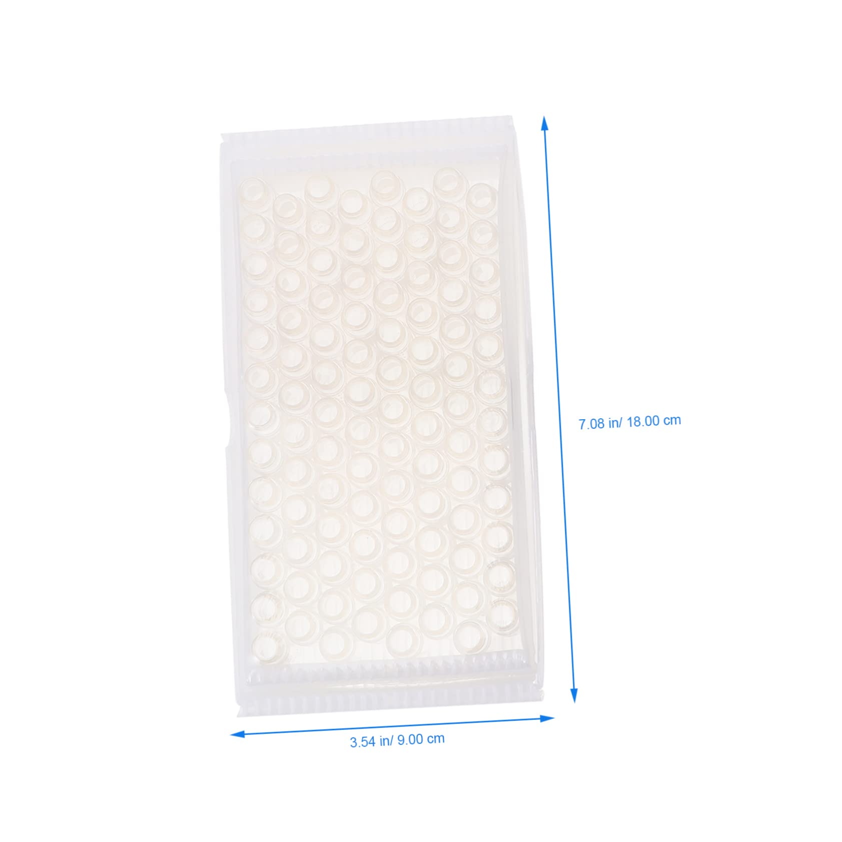 Cabilock 3 Sätze Headspace -probenflasche Klare Flüssigkeitsprobeflasche Probenfläschchen Schraubenkappen Glasflasche Laborflasche Glasfläschchen Flasche Hydrolytisches Glas 100 Stück * 3