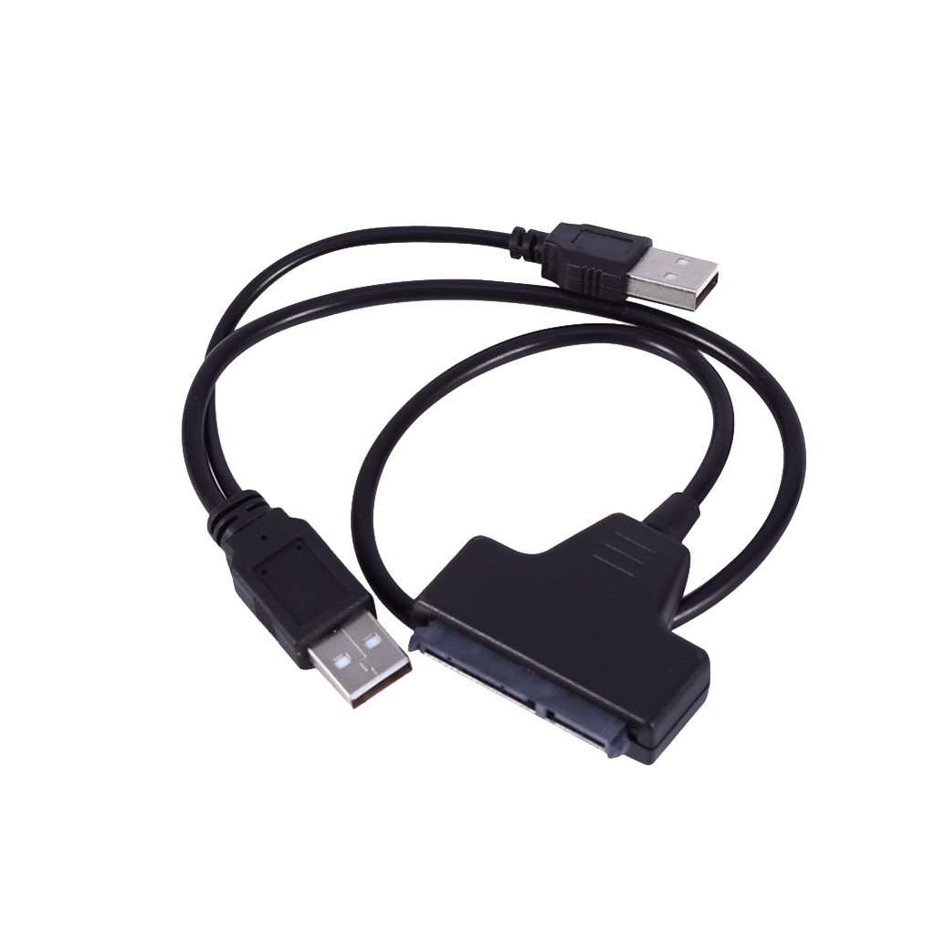 Segolike Hard Disk Drive SATA 7+15 Pin 22 to USB2.0 Adapter Cable for 2.5 HDD Laptop Computer Black (B0716WPLL5) Amazon Price History, Amazon Price Tracker