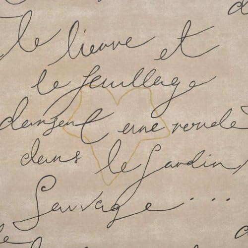 Waverly Pen Pal Parchment Fabric - by the Yard