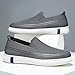 Men's Casual Summer Breathable Comfortable Fashion Sneakers Lightweight Walking Shoes for Daily Wear Travel (Grey, 10.5)