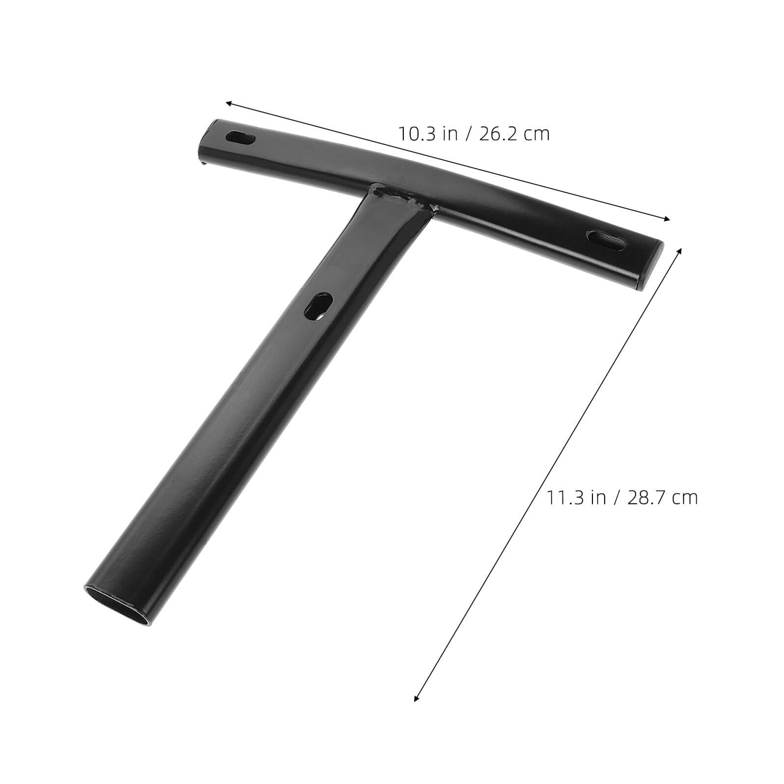 WOONEKY 4 Piezas Varillas de Soporte de Acero en Forma de T para Respaldo de Silla Giratoria, Estructura Triangular Reforzada, Repuesto para Sillas de Oficina y Gaming, Soporte