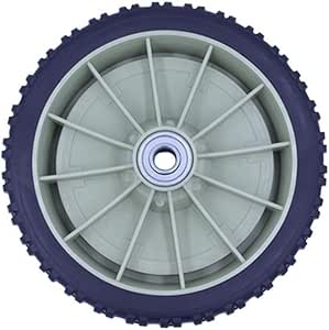 Ruota Universale Per Tosaerba A Spinta - Gomma, Diametro 19.5 Cm, Facile Da Montare - Foto 2