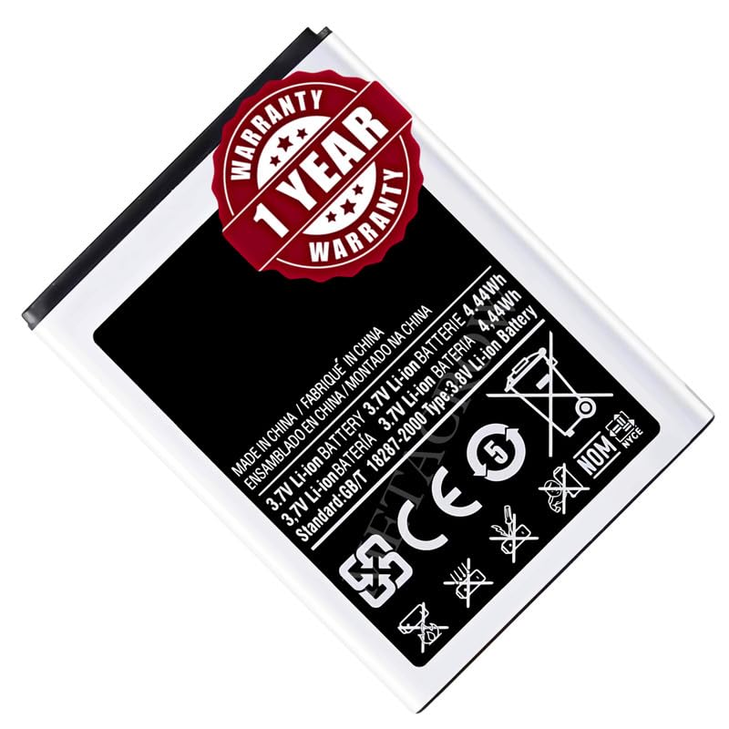 Image of Original EB454357VU Battery Compatible for Samsung Galaxy Y S5360 - (1200mAh) - 1 Year Warranty BC45
