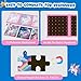 Magnetic Jigsaw Puzzles for Toddlers Kids 3-8 Girls,(3 36-Pieces) Travel Puzzles Toys for Kids Ages 4-6,Take-Along Car Airplane Road Trip Activities Game for 3 4 5 6 7 8 Year Old Birthday Gift