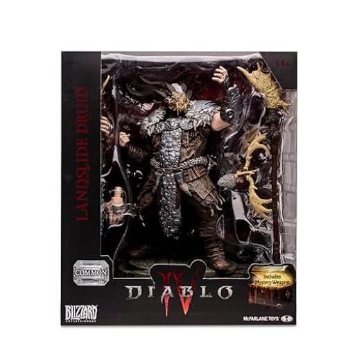 McFarlane Diablo IV Collection, Escultura Druida, Figura del Videojuego Decorativa 15cm con Accesorios y un Arma de Juguete Secreta, para Fans coleccionistas, +14 años, Bizak (64386722) | Ya disponible en tu tienda friki favorita! En mundofriki.es! McFarlane Diablo IV Collection, Escultura Druida, Figura del Videojuego Decorativa 15cm con Accesorios y un Arma de Juguete Secreta, para Fans coleccionistas, +14 años, Bizak (64386722) | Ya disponible en tu tienda friki favorita! En mundofriki.es!