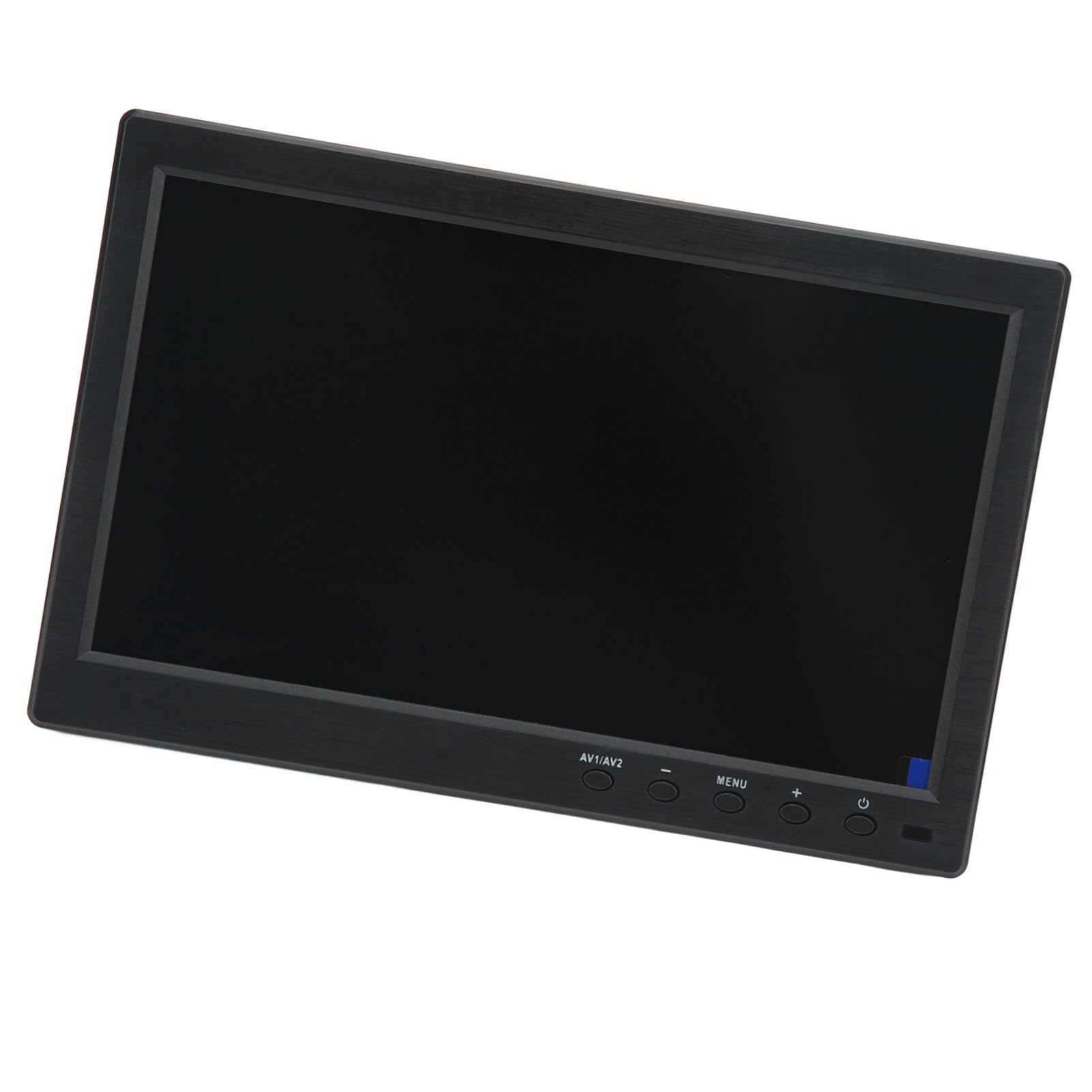 Cocoarm Industrie-Mikroskop-Monitor, 10-Zoll-CCTV-Monitor ABS-LCD-Display, 1280 X 800 LED-Bildschirm mit Bildumdrehung AV VGA BNC USB, für den Einsatz von Überwachungskameras auf der