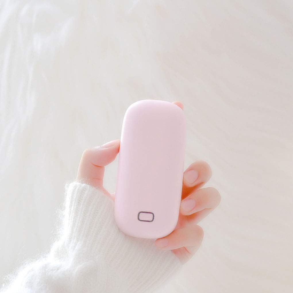 Scaldamani Ricaricabile Scaldamani Tascabile Scaldamani Elettrico Caricatore Regalo USB Scaldamani a Doppio Lato Scaldamani Elettrico Scaldamani Power Bank