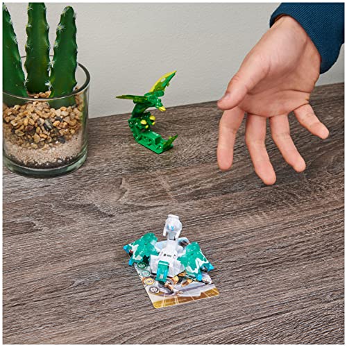 Bakugan 6062148 Geogan, Viperagon, Geogan Rising Collectible Action Figure And Trading Cards thumb #4