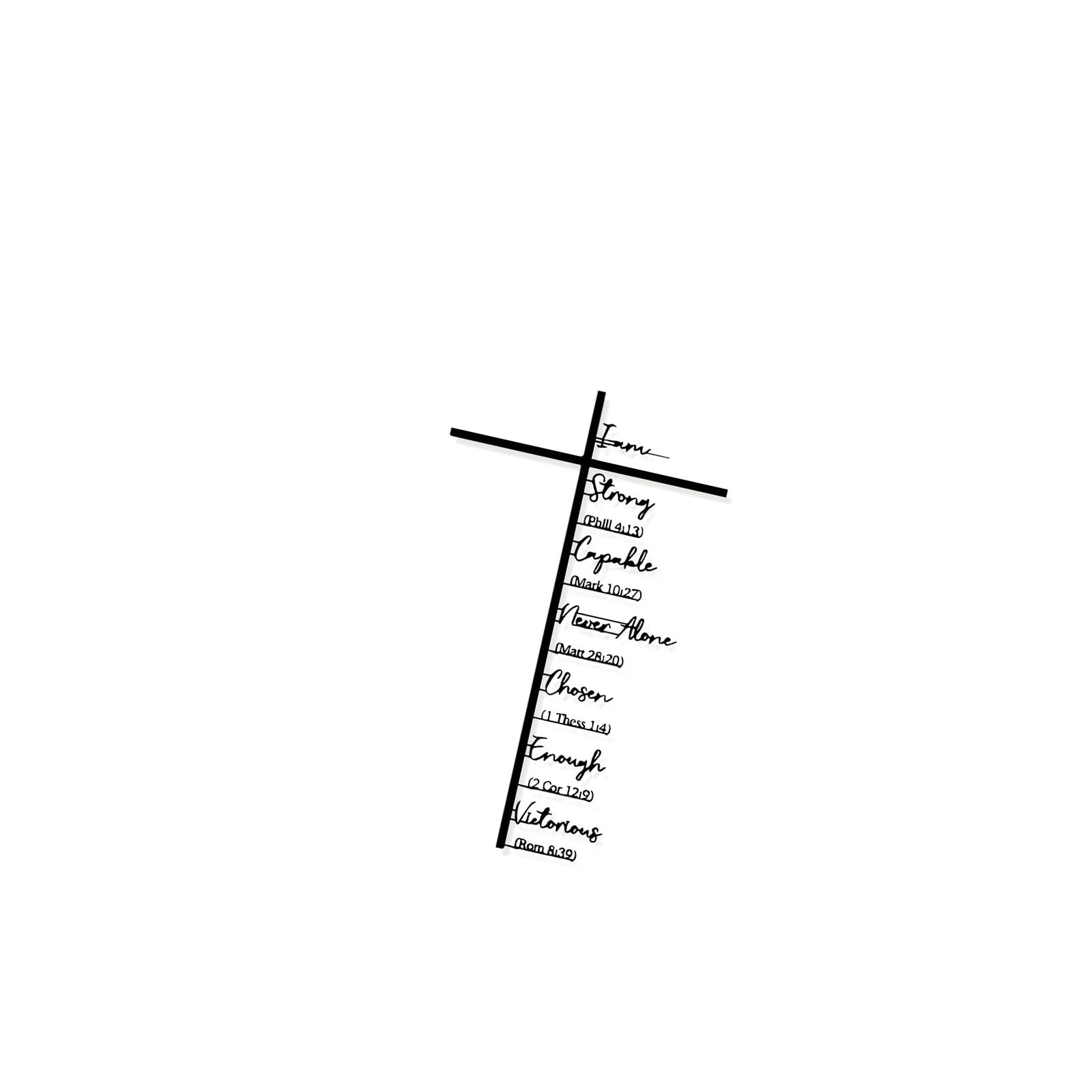 YROHGKPN Crosses Wall Art Religious Decors for Prayer Room Hanging Art Religious Spiritual Gift Decorsative Crosses for Home