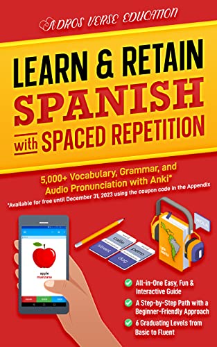 Amazon | Learn & Retain Spanish with Spaced Repetition: 5,000
