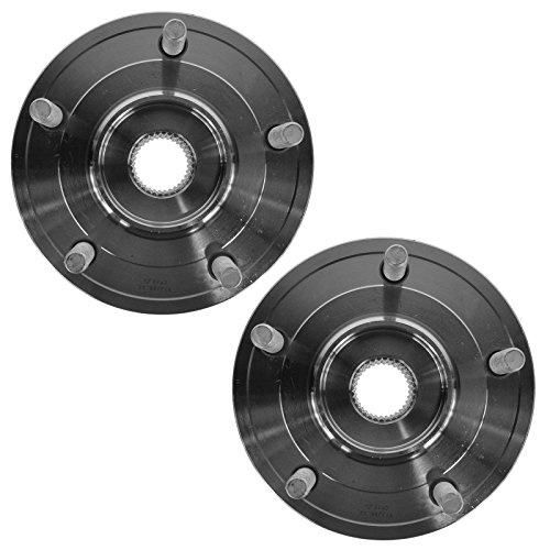 Image of TRQ Front Left and Right Wheel Bearing and Hub Assembly Set 2 Piece Compatible with 2009-2020 Dodge Journey