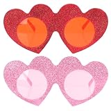 Lunettes décoratives : éléments sur le thème de la saint-valentin aux styles variés, nos lunettes de soleil sont parfaites pour la saint-valentin et comme accessoires photo pour la saint-valentin
