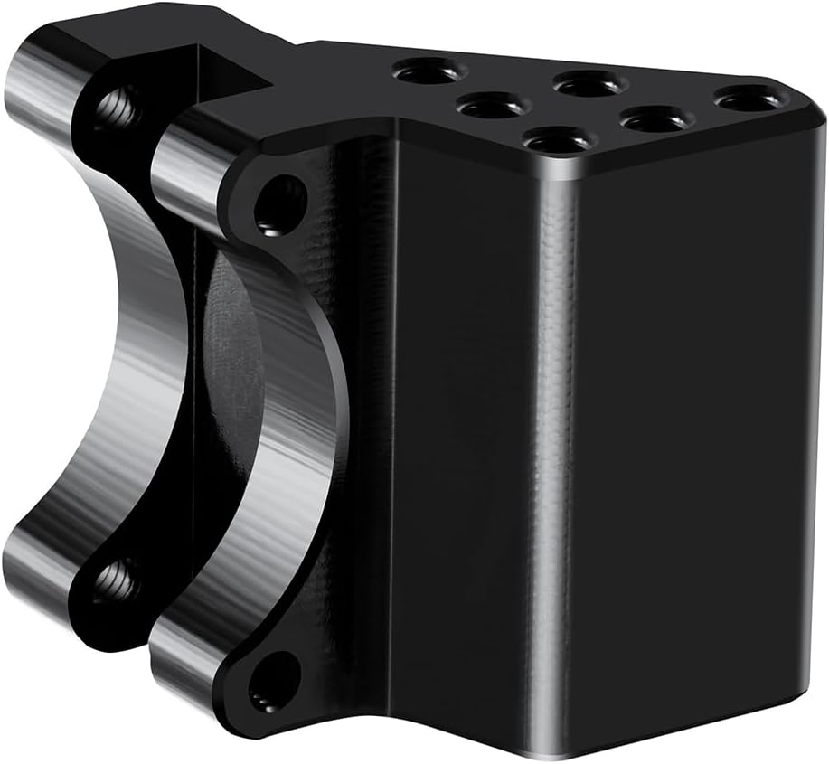 RCLIONS Adjustable Height Truss Upper Link Mount Aluminum Link Bracket for Axial SCX24 C10 JLU Gladiator Bronco Upgrades Parts