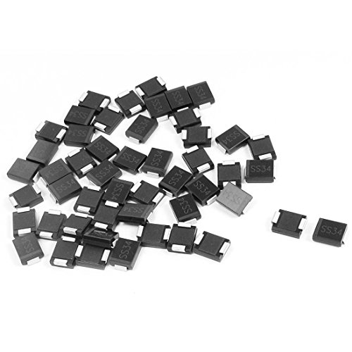 Aexit DO-214AB Package Diodes 40V 3A Semiconductor Schottky Diode Schottky Diodes SS34-C 50pcs