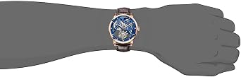 Agelocer Men's Top Brand Watch Double-Sided Hollow Tourbillon Hand-Operated Mechanical Wristwatch (YA:9004D2)