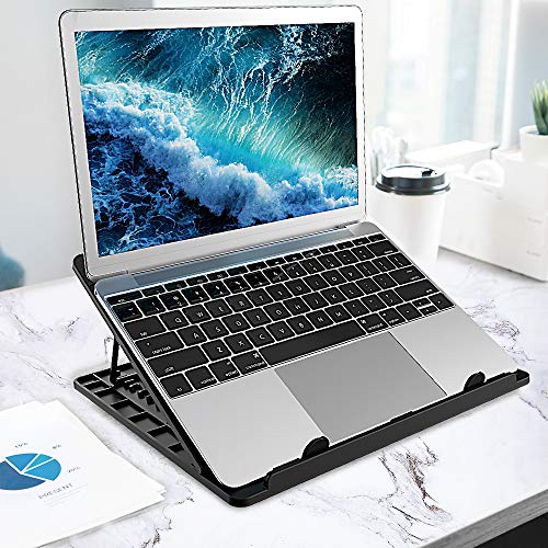 AICHESON-Portable-Laptop-Stand-Adjustable-Height-116-LB-Ergonomic-Ventilated-Computer-Stands-Compatible-with-Apple-MacBook-X5-Black