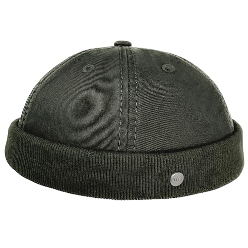 Casquette de docker pour homme bonnet miki sans visière reglable 281.1