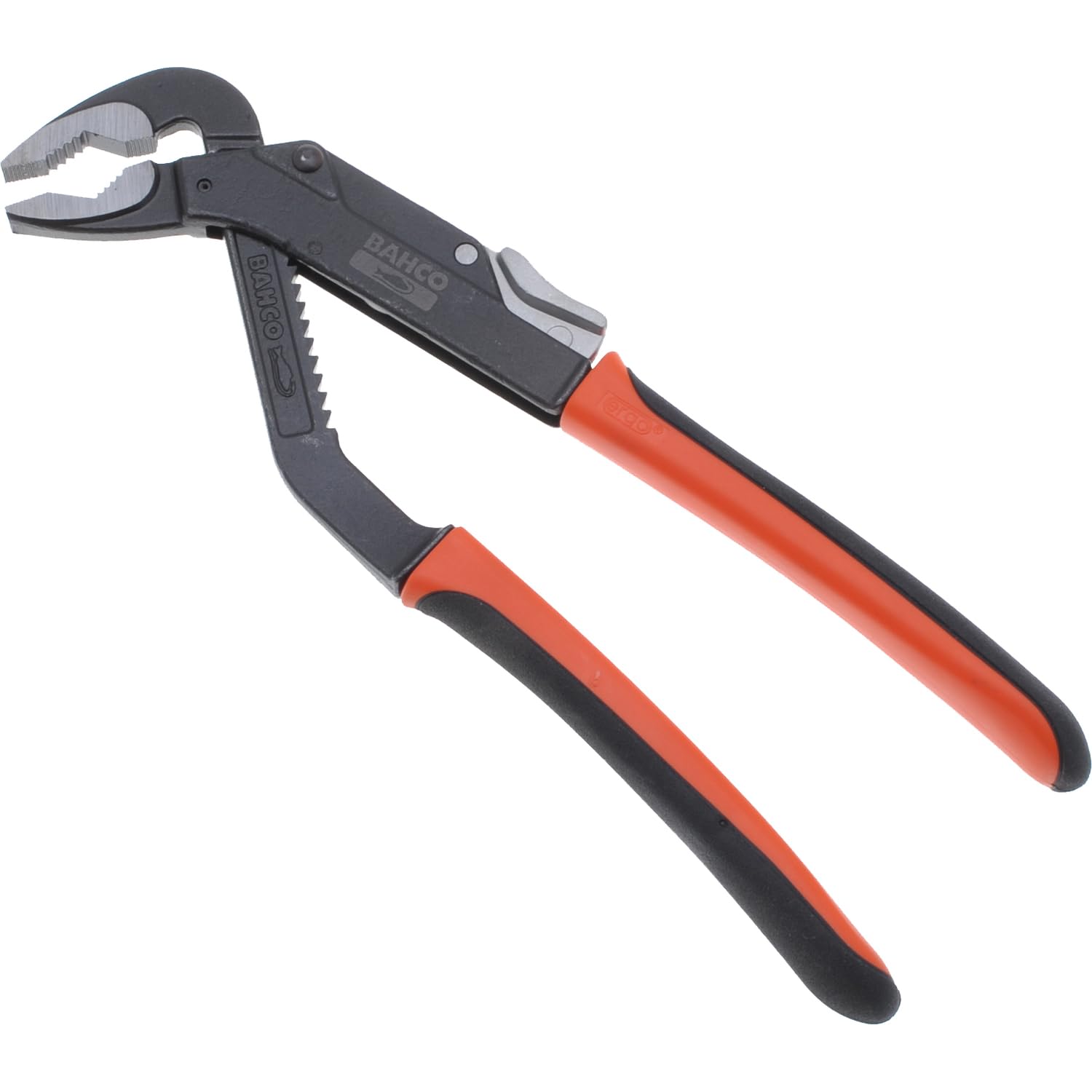 Bahco 8224 BH8224 IP Ergo Slip Joint Pliers, Black/Orange, 250 mm